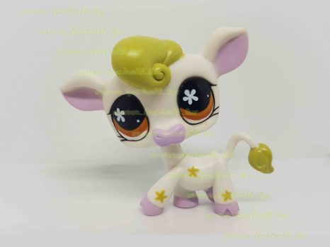 Littlest Pet Shop LPS tehén figura (használt)
