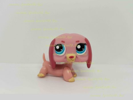 Littlest Pet Shop LPS tacskó kutya figura (használt)