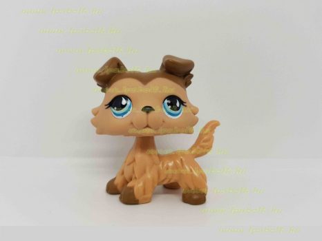 Littlest Pet Shop LPS collie kutya figura (használt)
