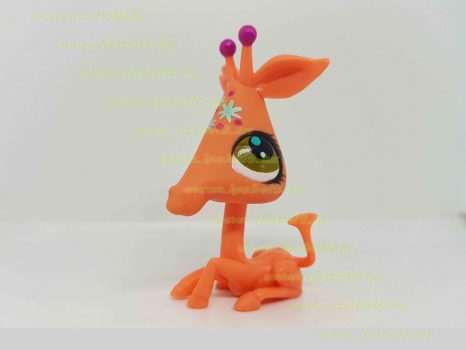 Littlest Pet Shop LPS zsiráf figura (használt)