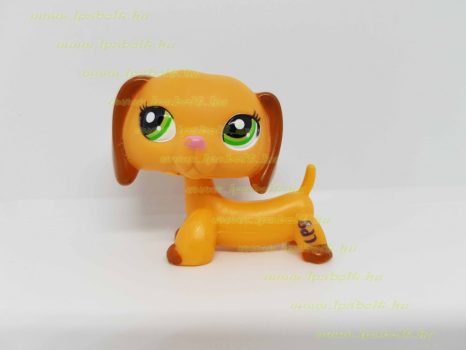 Littlest Pet Shop LPS tacskó kutya figura (használt)