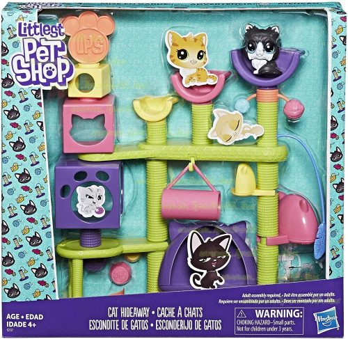 Hasbro Littlest Pet Shop LPS E2127 - Cicaház cicával eredeti dobozában (új,bontatlan)