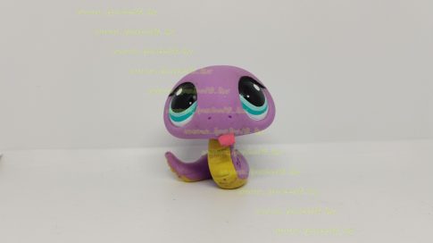 Littlest Pet Shop LPS kígyó figura (használt, szépséghibás)