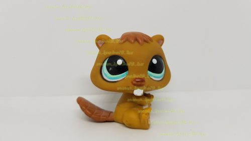 Littlest Pet Shop LPS hód figura (használt, szépséghibás)