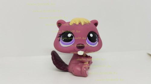 Littlest Pet Shop LPS hód figura (használt, szépséghibás)