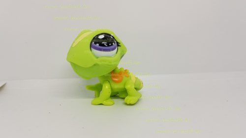Littlest Pet Shop LPS kaméleon figura (használt, szépséghibás)