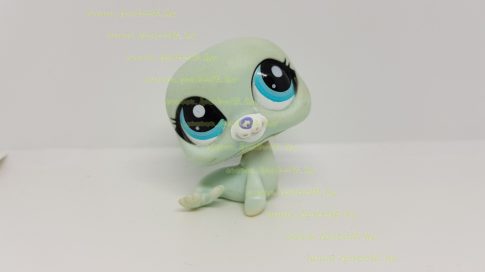 Littlest Pet Shop LPS fóka figura (használt, szépséghibás)