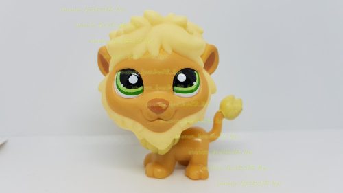 Littlest Pet Shop LPS oroszlán figura (használt, szépséghibás)
