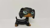  Littlest Pet Shop LPS tacskó kutya figura (használt, szépséghibás)
