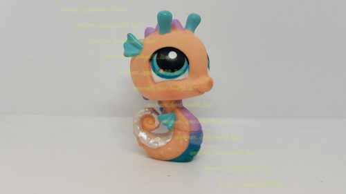 Littlest Pet Shop LPS csikóhal figura (használt, szépséghibás)