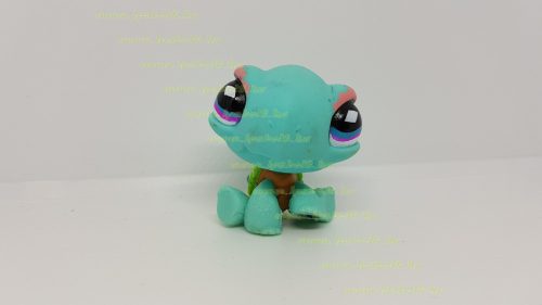Littlest Pet Shop LPS teknős figura (használt, szépséghibás)