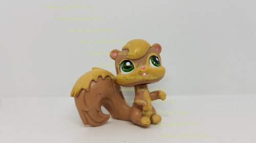 Littlest Pet Shop LPS mókus figura (használt, szépséghibás)