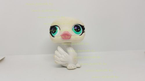 Littlest Pet Shop LPS hattyú figura (használt, szépséghibás)