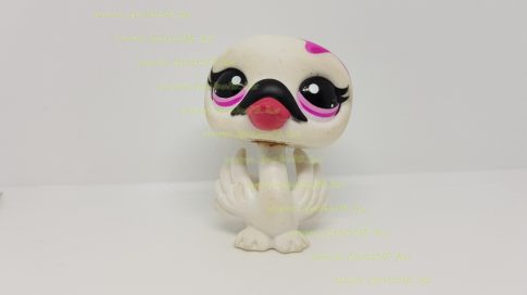 Littlest Pet Shop LPS hattyú figura (használt, szépséghibás)