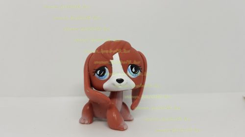 Littlest Pet Shop LPS beagle kutya figura (használt, szépséghibás)