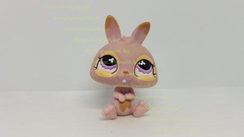 Littlest Pet Shop LPS nyuszi figura (használt, szépséghibás)